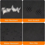 Waterproof Dog Car Seat Cover Trunk Case Dog Car Transporter Travel Mat Pad Dog Carrie close-up view