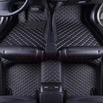 Custom 3D Car Floor Mats for Hyundai Santa Fe 5 Seat 2013-2023 2010-2012 Azera 2011-20 close-up view