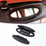 Black Sun Visor Vanity Mirror Cover/Accessories For Porsche 911/996/997/986/987 99773103115A12 Makeup Mirror Replacement Parts