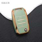 TPU Car Flip Key Case Cover Shell Fob For KIA RIO 3 K2 K3 K4 K5 Sportege Picanto Optima Soul Ceed Sorento Forte Stinger Cerato