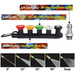 Universal High-Pressure Foam Cannon Combo | Multi-Brand Car Wash Gun Set lifestyle view