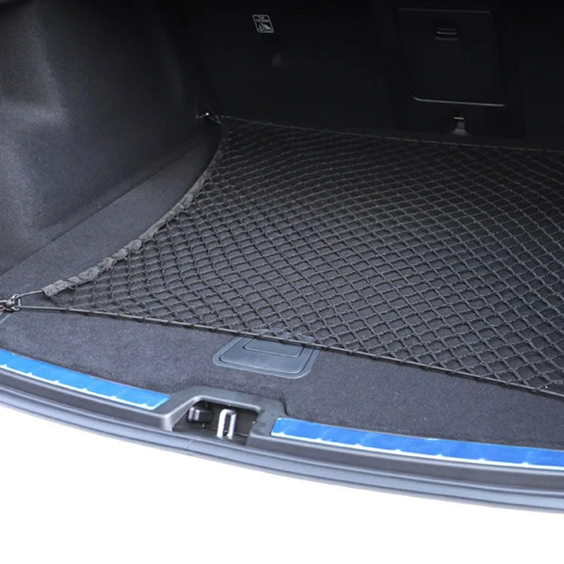 Trunk Cargo Elastic Net, Trunk Organizers and Storage - Luggage Net for Crossover - Be close-up view