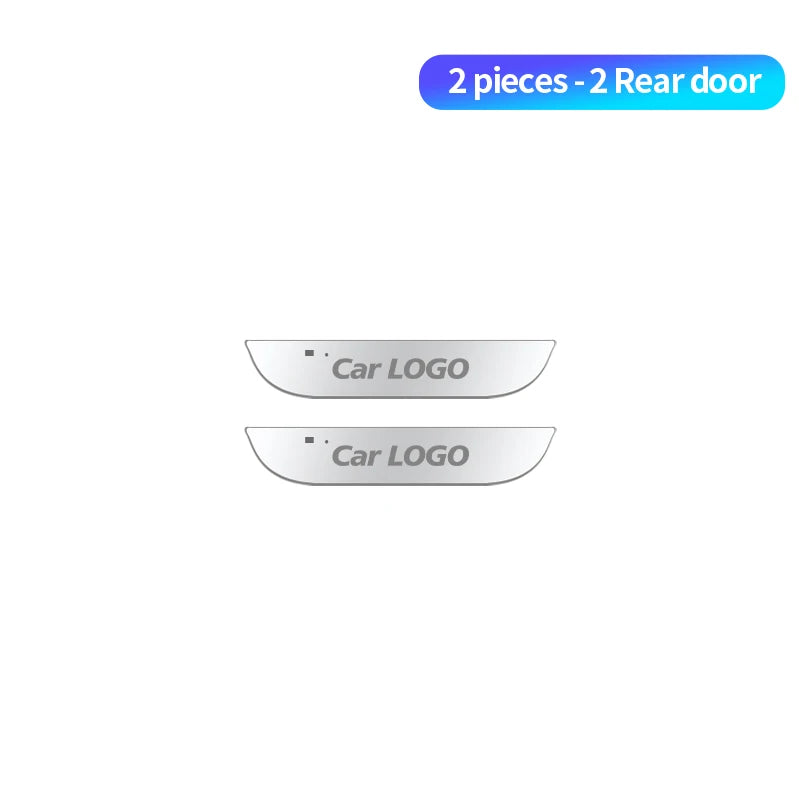 New LED Welcome Pedal Car Scuff Plate Pedal Door Sill Pathway Light For Ford ST Line alternate view