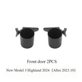 Car Door Cup Holder for Tesla Model 3/Y/3+ | Storage Organizer 2021-2024 close-up view