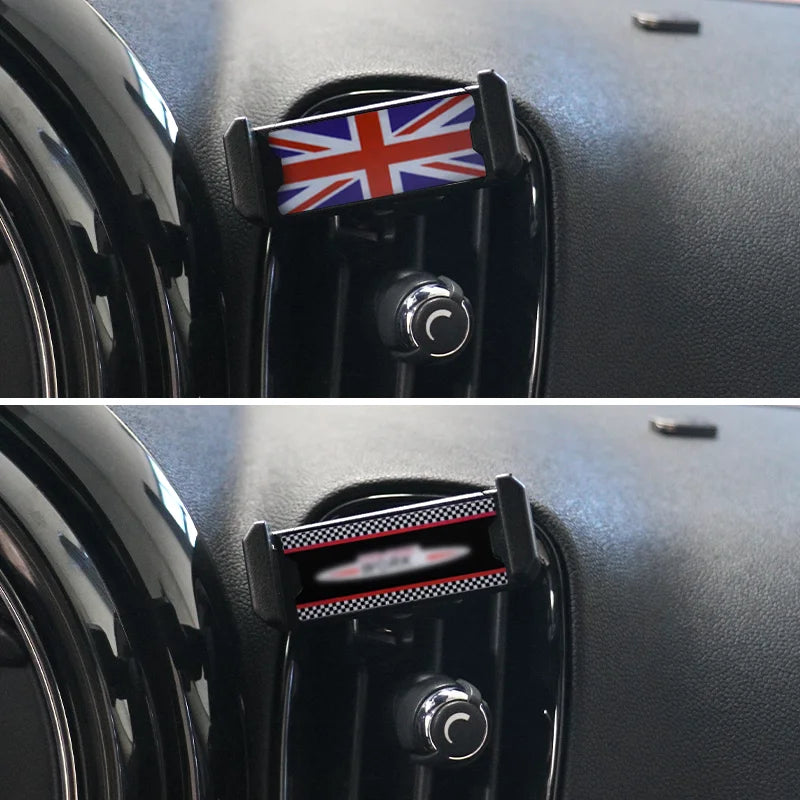 For Mini Cooper R56 R55 R60 F56 F54 F55 F60 Countryman Clubman Mobile Phone Holder Clip detail view