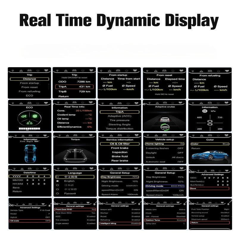 12.3 Inch LCD Digital Instrument Cluster Dashboard | For BMW 3 Series F30 F31 GT F34 lifestyle view
