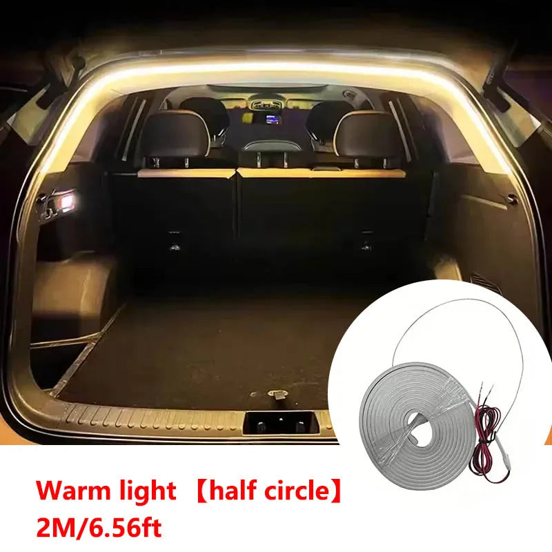 Car High Brightness Trunk Lighting Ambient Light Interior Decoration LED Wiring Free Aut detail view