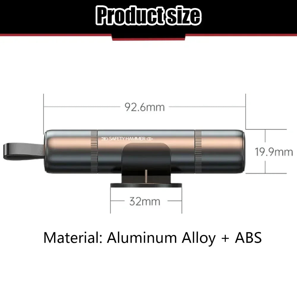 Car Emergency Window Breaker Safety Rescue Hammer Auto Seat Belt Cutter Rescue Tool Safety Hmammer in Car Break Window Tool