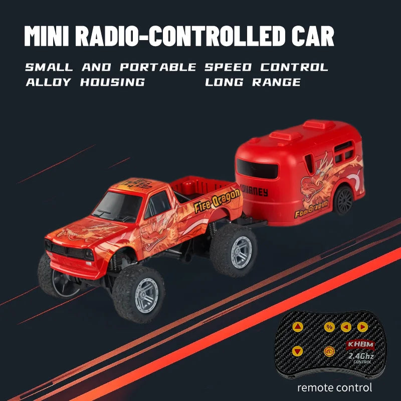 New RC Car MINI Alloy 1/64 Remote Control Car Convenient to Carry 60 Minutes of Work lifestyle view