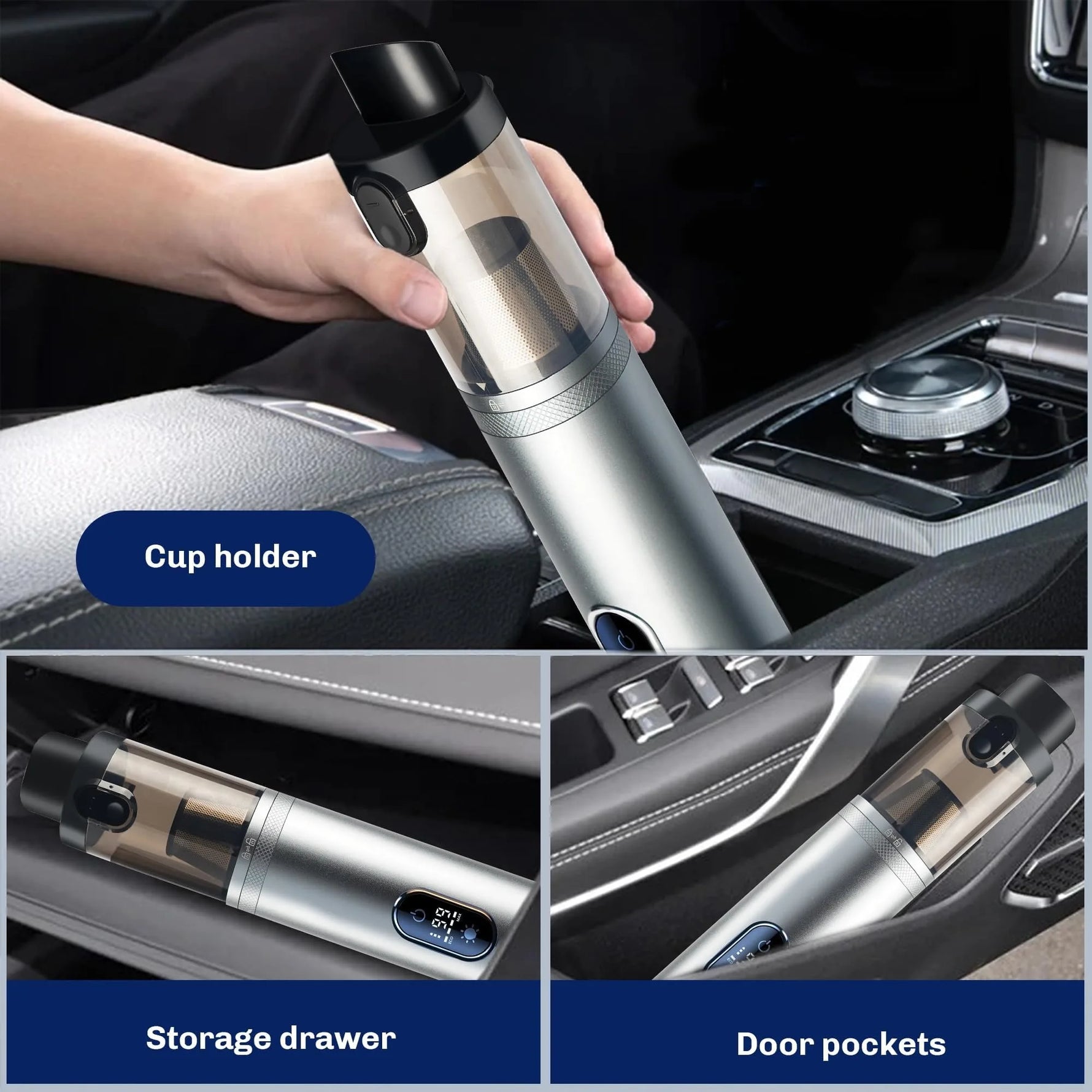 Cordless Handheld Vacuum Cleaner 30000Pa | Mini Portable Wireless Cleaner for Home Of alternate view