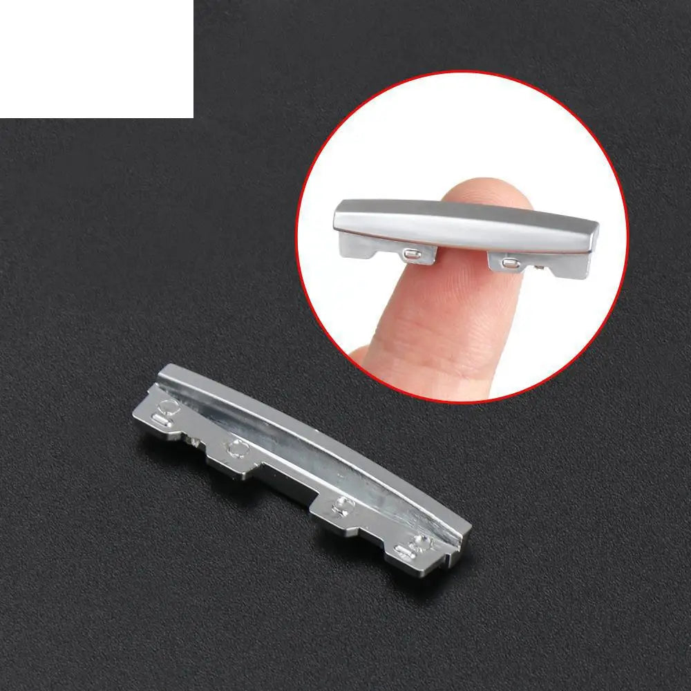 AC Vent Tab Air Conditioning Outlet Clip Chrome Plated Fit for BMW X5 X6 F15 F16 Interior 64118253115 2013-2018