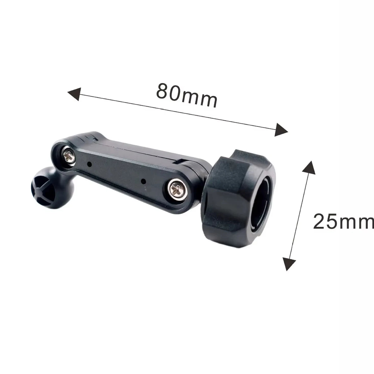 Car Phone Holder Extension Rod, 17mm Universal Ball Head lifestyle view