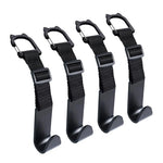 4PCS Car Headrest Hooks Rear Seat Back Storage Hanger