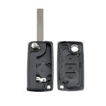 2 / 3 / 4 Buttons Remote Key Case Fit for Peugeot 207 307 308 407 607 807 Citroen C2 C close-up view