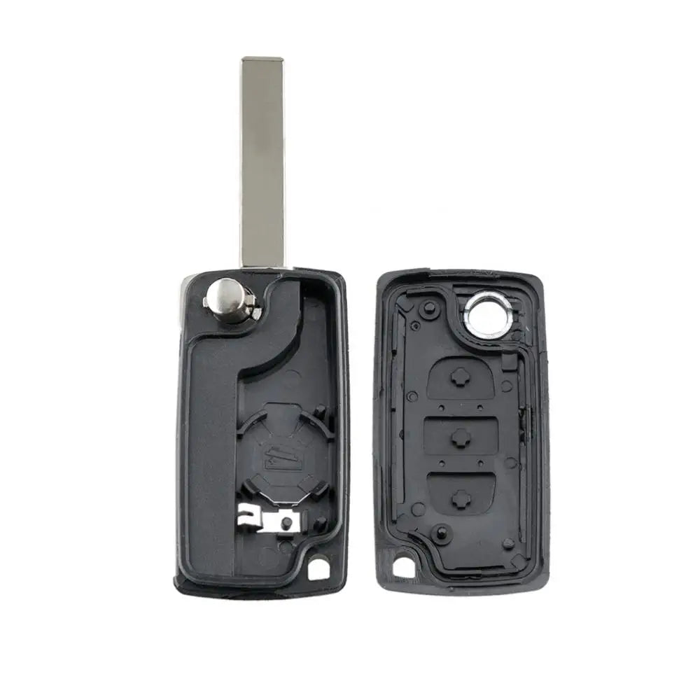 2 / 3 / 4 Buttons Remote Key Case Fit for Peugeot 207 307 308 407 607 807 Citroen C2 C close-up view