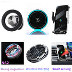 Special Phone Holder for Mercedes-Benz GLC X253 2016 2017 2018-2022 Car Wireless Char lifestyle view