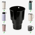 Adjustable Car Cup Holder Expander for Large Bottles and Mugs with Handles