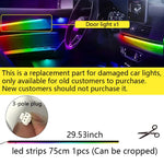 For Audi TT 8J/8S 22in1 RGB Car Interior Ambient Lights | Acrylic Hidden Strip Decoratio detail view