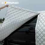 Outdoor Car Cover Thickened All-Weather Protection | Waterproof Snow Sun Hail Cover fo close-up view