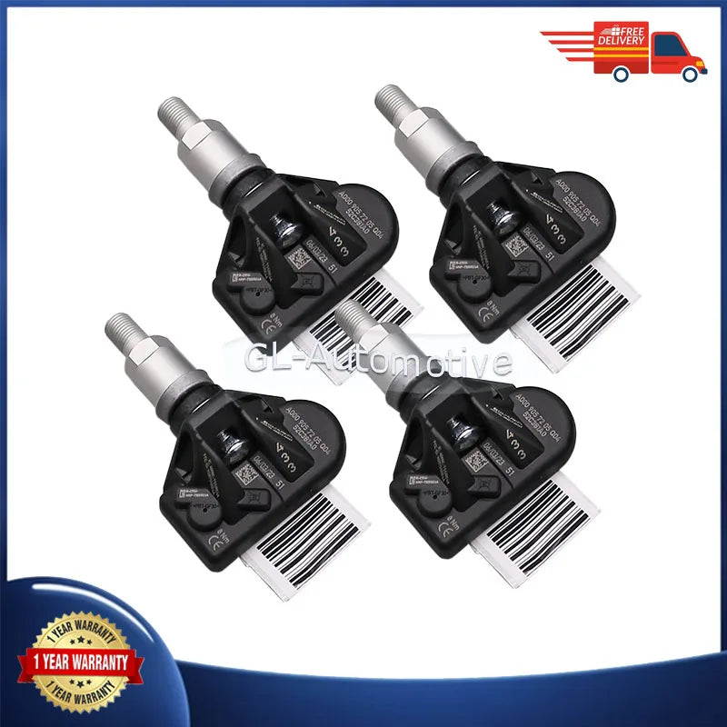 433MHZ TPMS Tire Pressure Sensor 1/4PCS | Compatible with BMW Mercedes-Benz A0009057205