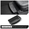 Front Row Under Seat Storage Box for Tesla Model Y 2025 Juniper | TPE Car Organizer alternate view