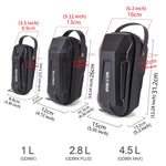 WILD MAN Anti-Theft Electric Scooter Bag Bike Front Fork Pouch Quick Release Hard Shel close-up view