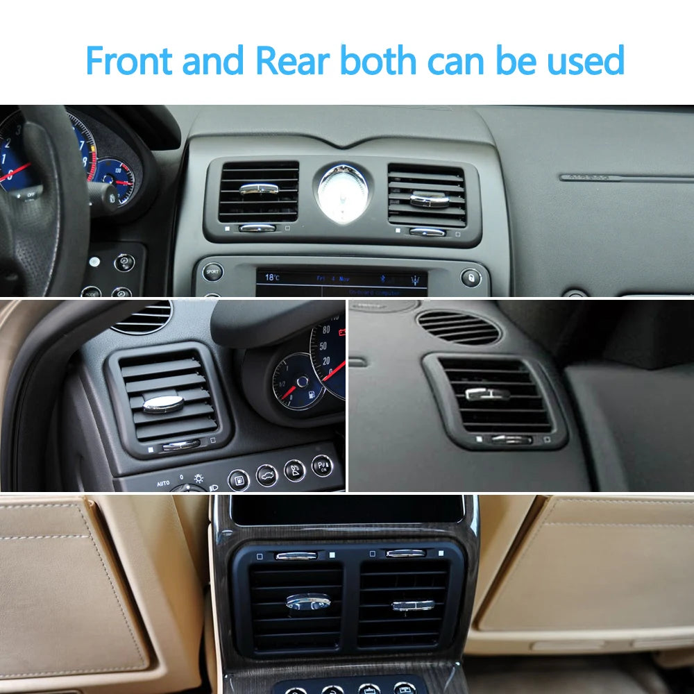 1/2/4/6PCS Car Front  Rear Air Vent AC Vent Grille Slider Tab Clip Repair Kit For Maserati Quattroporte GranCabrio GranTurismo
