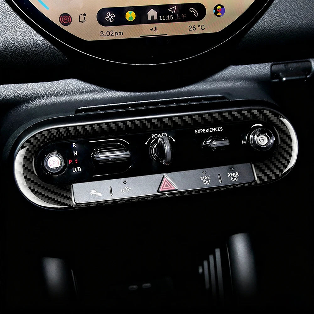 For Mini Countryman U25 F65 F66 F67 Cooper S E SE J01 EV J05 Aceman 2024 2025 Car Cent close-up view