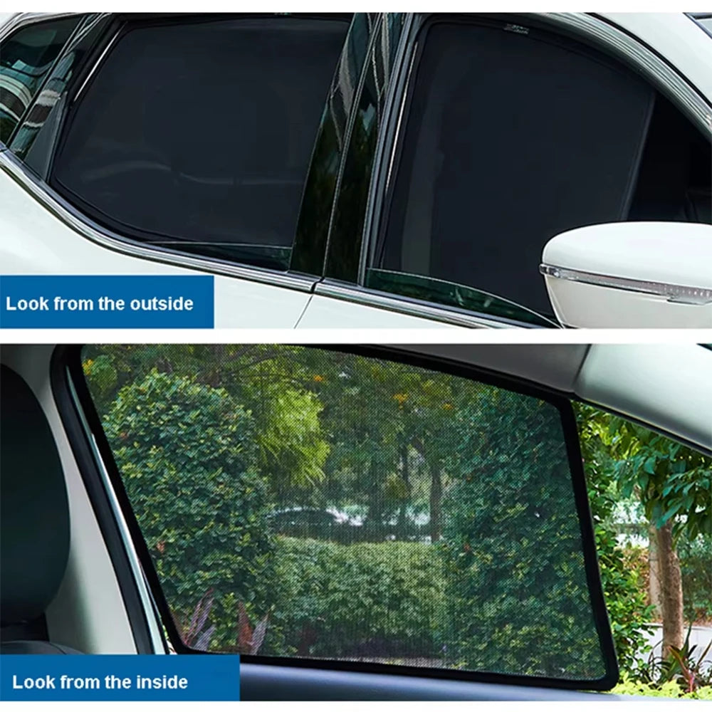 BYD Atto 3 Sun Shade Curtain | UV Protection Magnetic Privacy Sunshade additional angle