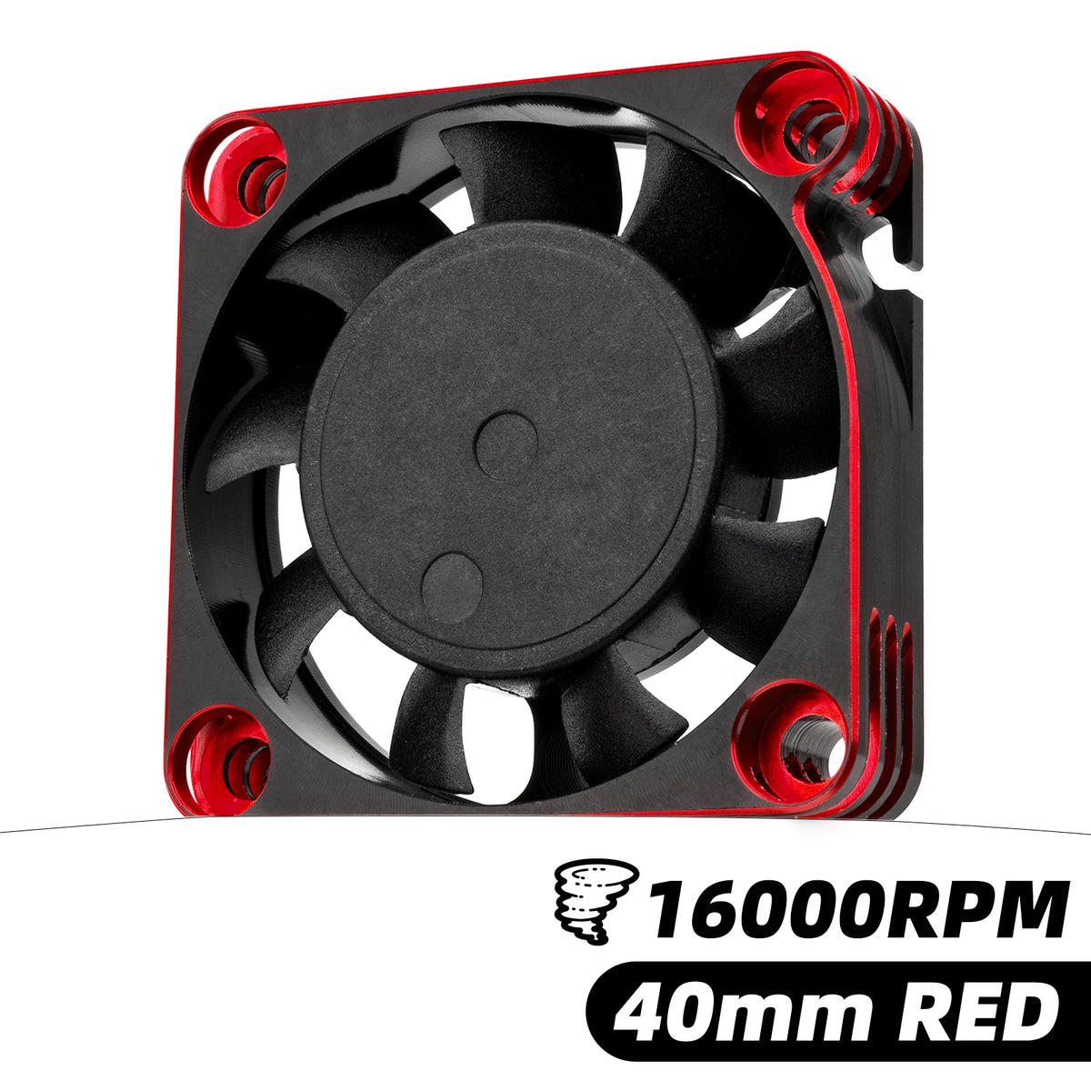RC Cooling Fan 25mm-50mm 28000 RPM for RC Crawler Motor additional angle