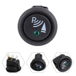 Car 3 Pin Rocker/Parking Off Switch Front Rear Walking Sensor Interior Accessory