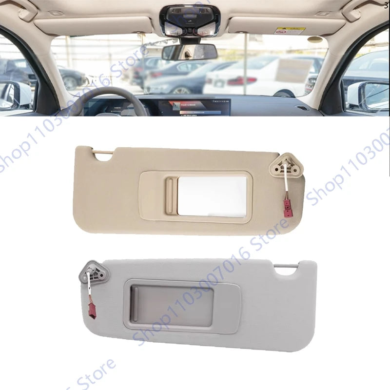 Front Sun Visor For BMW 3 X1 Series E84 E90 E90N E91 E91N Sun Visor Cover with Mirror Car Accessories 51167252007 51167252008