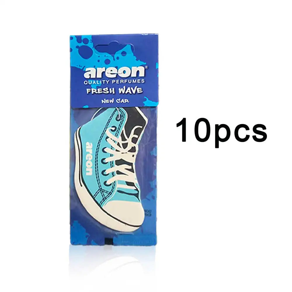 Sports Shoe Car Fragrance Pendant | Trendy Rearview Mirror Air Freshener detail view