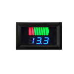 0.56'' Red Blue LCD Digital Voltmeter 12V 24V 60V 72V Battery Capacity Indicator | Le alternate view