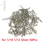 RC Car Shell Body Clips Pins Buckles 304 Stainless Steel 50 Pcs alternate view