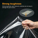 For XPeng G9 2022-2025 Car Interior Transparent TPU Protective Film Center Console Dashboard Gear Anti-scratch Film