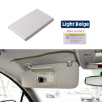 Car Sun visor without Light Mirror Cover Vanity Mirror Decorative Cover For Chevrolet Malibu XL Malibu Buick Excelle GX GT