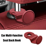 No Scratch Car Headrest Hooks, Heavy Duty Back Seat Hanger for Food Bag Purse, Invisi alternate view