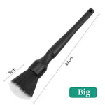 1pcs Car Interior Detailing Brush Soft Bristle Cleaning Brush Motorcycle CarCleaning alternate view