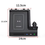 Wireless Charger For Mercedes Benz W205 C43 C63 AMG GLC43 GLC63 X253 C /GLC-Class Mobi close-up view