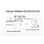 750ML Snow Foam Lance for Karcher K2 K3 K4 K5 K7 | Adjustable Car Pressure Washer S additional angle