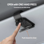 Car Sun Visor Sunglasses Clip Holder Stable Eyeglasses Hanger Card Ticket Organizer Inte detail view