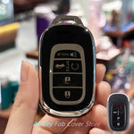 Honda Key Fob Cover & Protector – Soft TPU Case for 2022–2024 Civic, Accord, HR-V, Pil close-up view