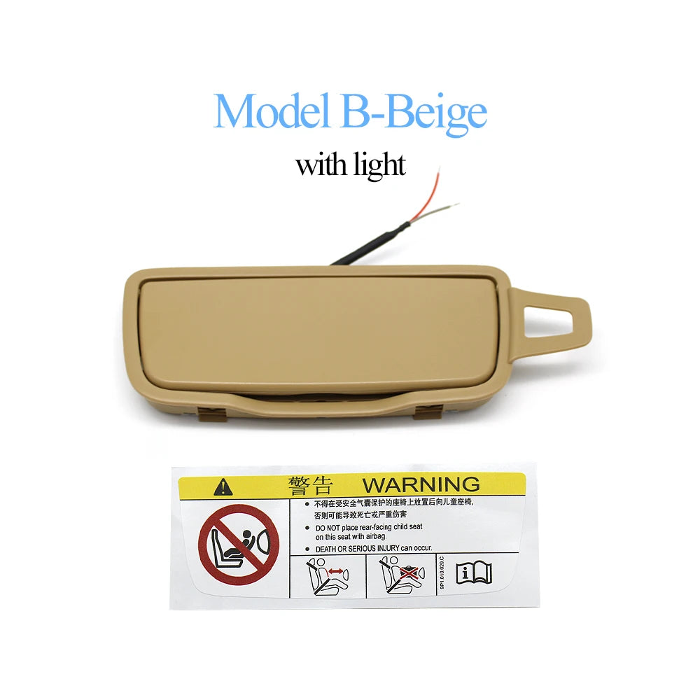 Car Sun Visor Mirror Cover Sunshade Makeup Cosmetic Mirror Assembly For Porsche Boxster Cayman Carrera Traga 911 981 982 991 992