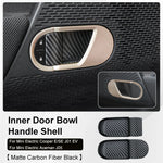 Mini Cooper F65 F66 F67 2024-2025 Inner Door Handle Bowl Cover | ABS Trim Decoration She detail view