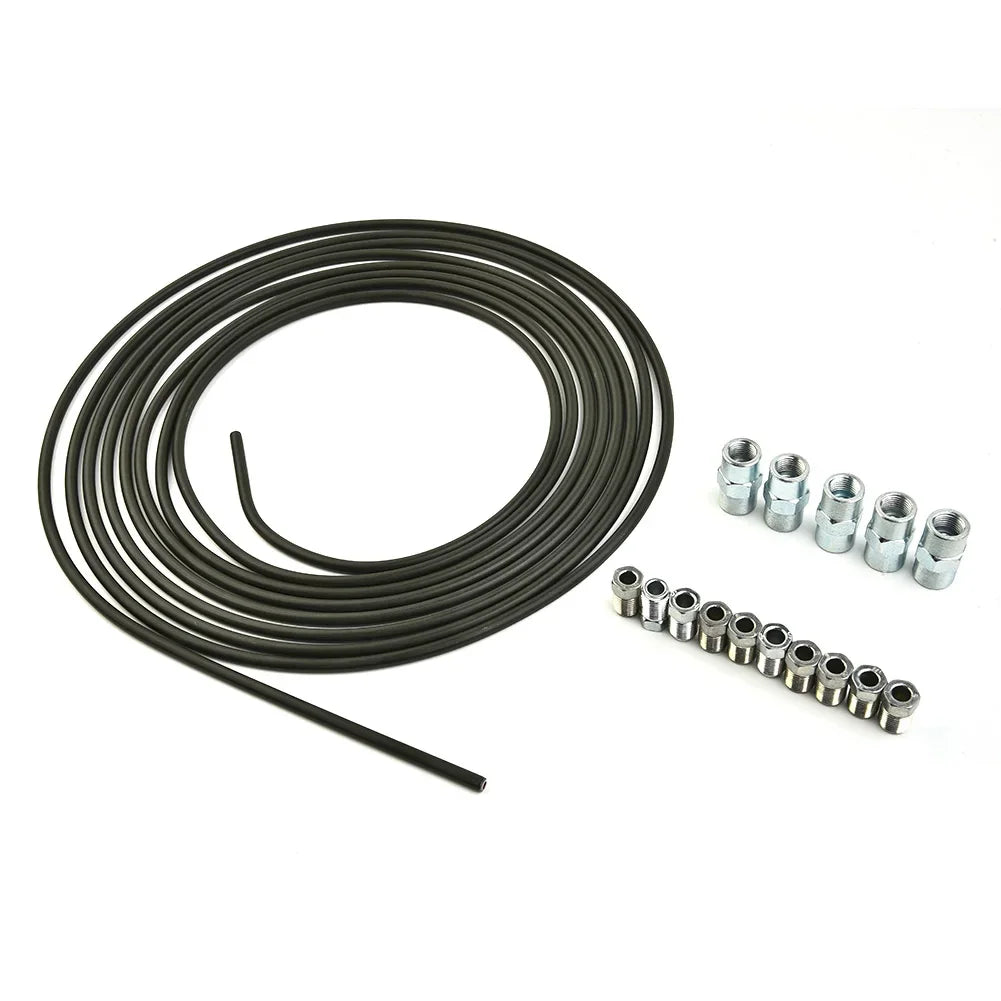 5M Brake Line Steel Brake Pipe Kit with M10 Fittings and Connectors | Brake Tube Se additional angle