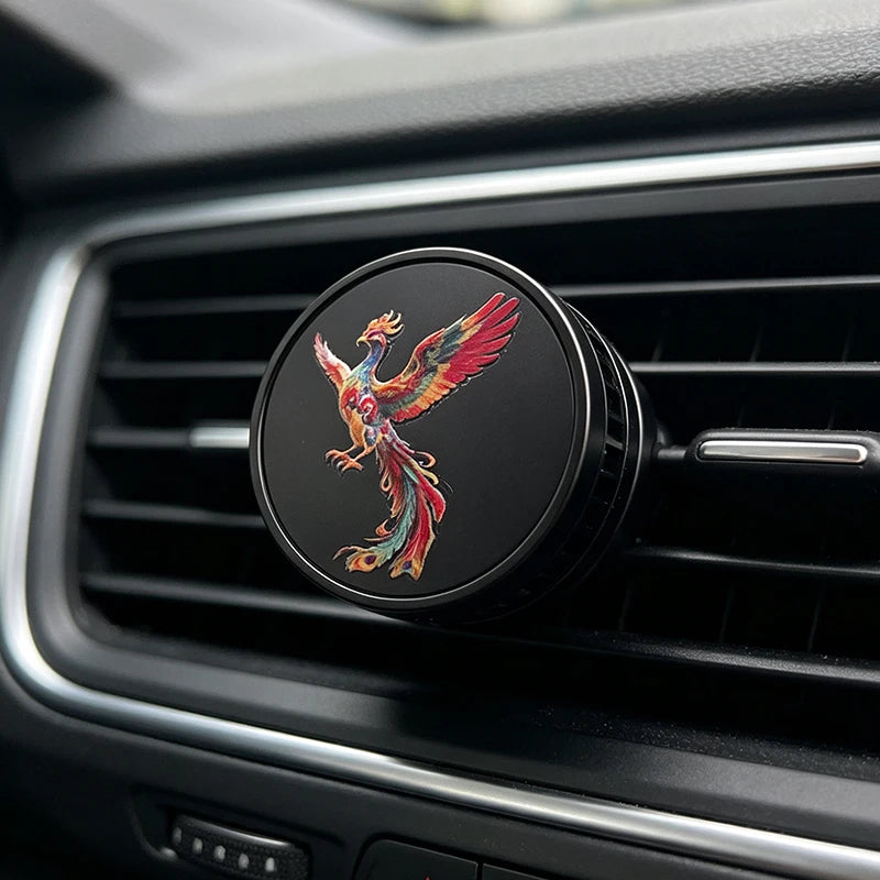 2026 Mythical Beast Lavender Smell Car Air Freshener Vent Clip Auto Good Smell Car Perfume Handmade UV Transfer Printed Design