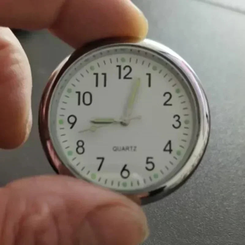 Stick-On Mini Digital Car Clock Ornament