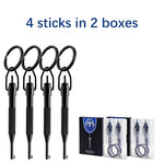 Rotating Release Tool: Stainless Steel + Aluminum Alloy, with Key Ring, Fits All St additional angle