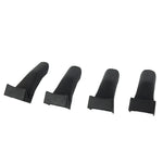 4Pcs Plastic Jaw Clamp Cover Protector Wheel Rim Guards | Black Tire Changer Accessories detail view